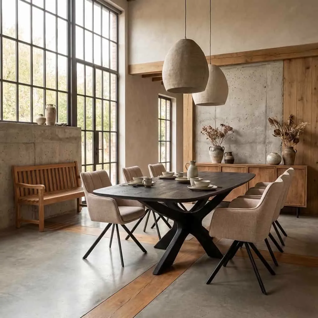 Eettafel Montreaux Black 220cm - Brix