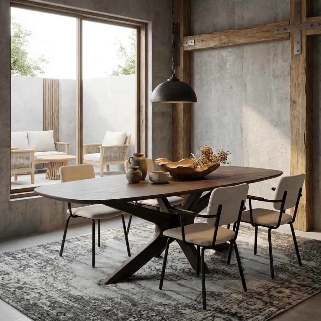 Eettafel Montreaux Brown 220cm - Brix