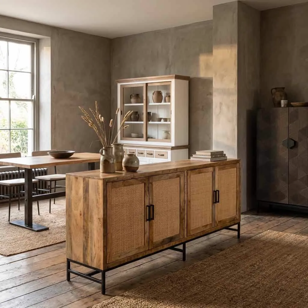 Dressoir Carini naturel 200 cm - Tower Living