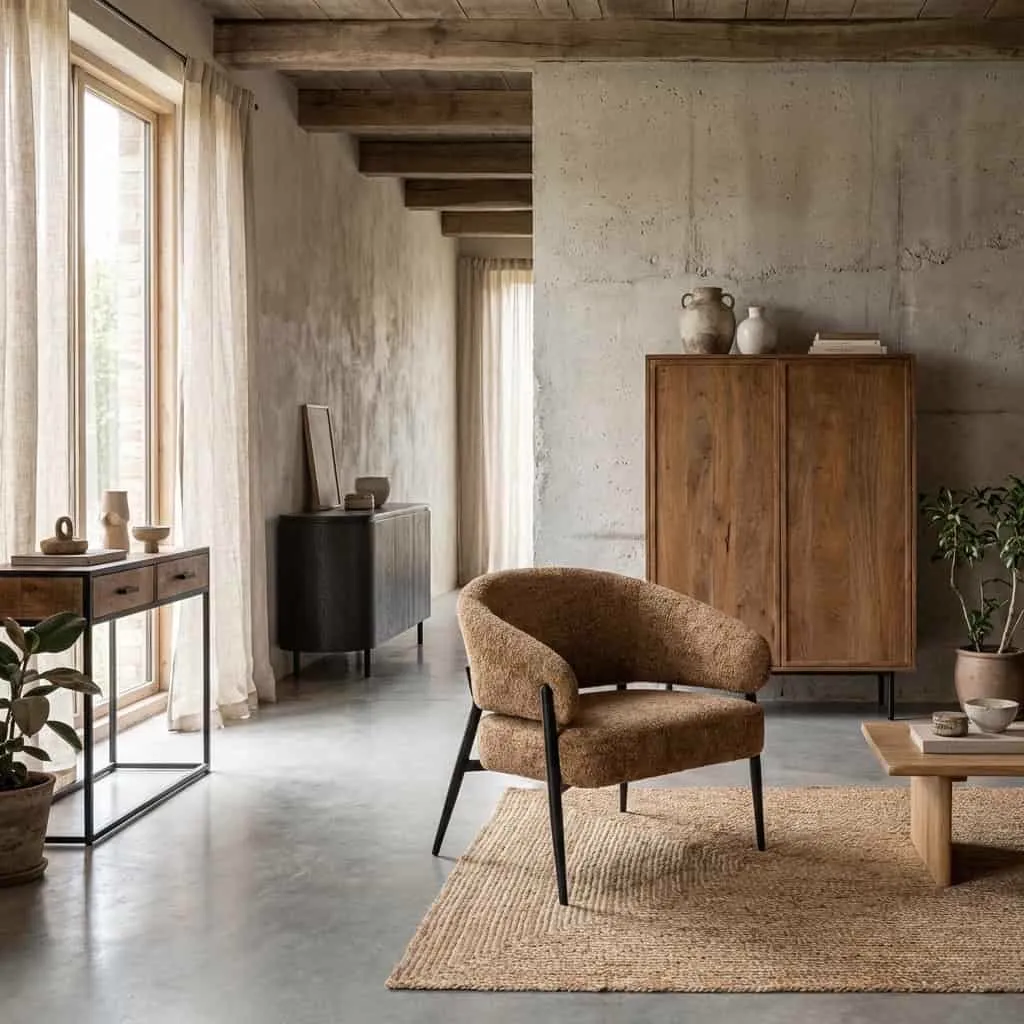 Sessel Dilan Venga Cognac - Livingfurn