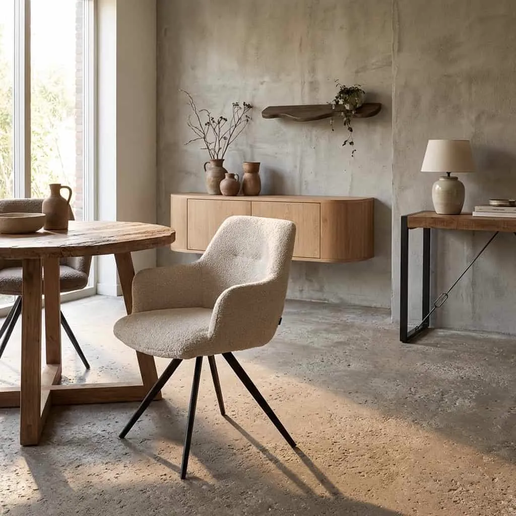 Eetkamerstoel Doreen Sneak Natural - Livingfurn