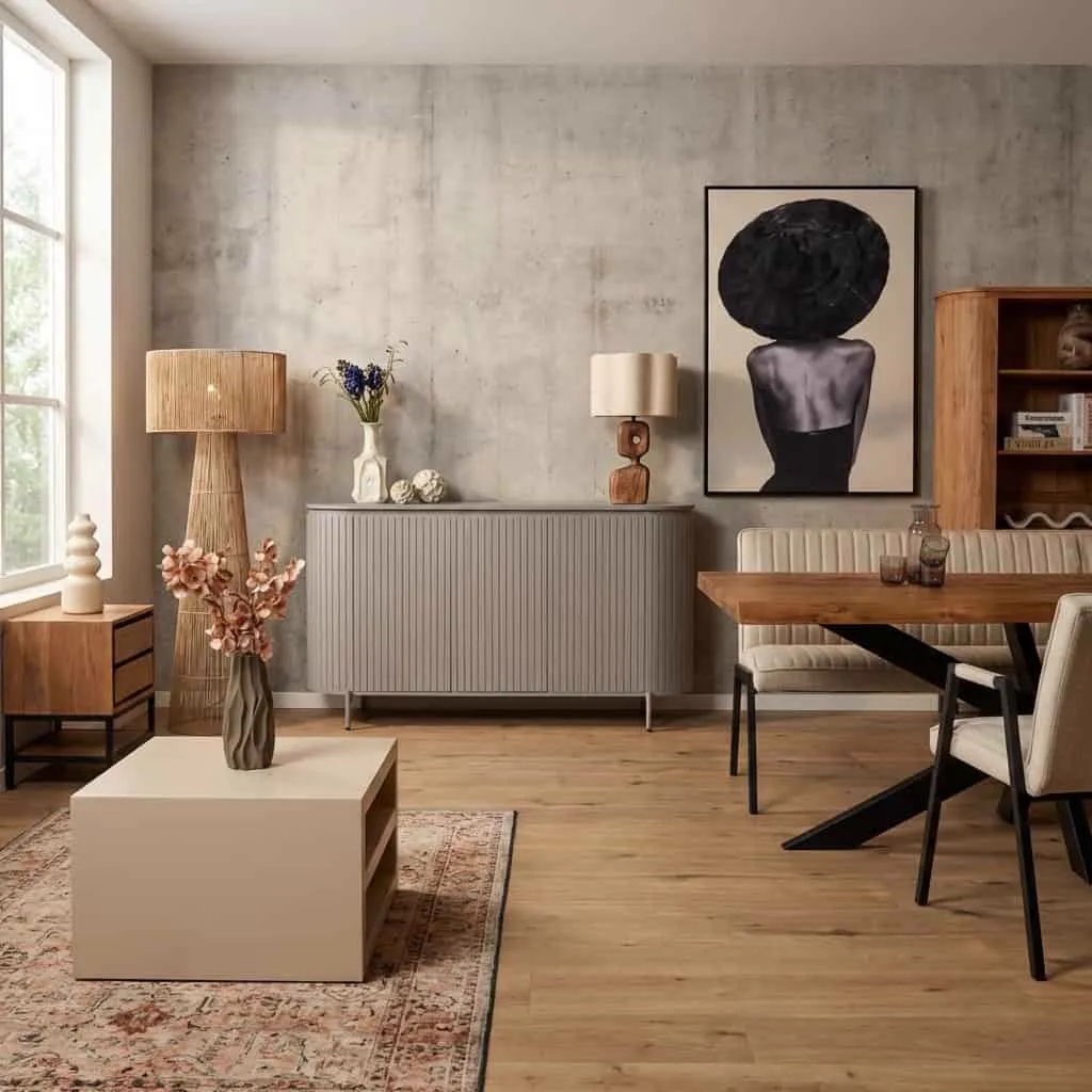 Dressoir Solana | 165 cm | Taupe - Starfurn