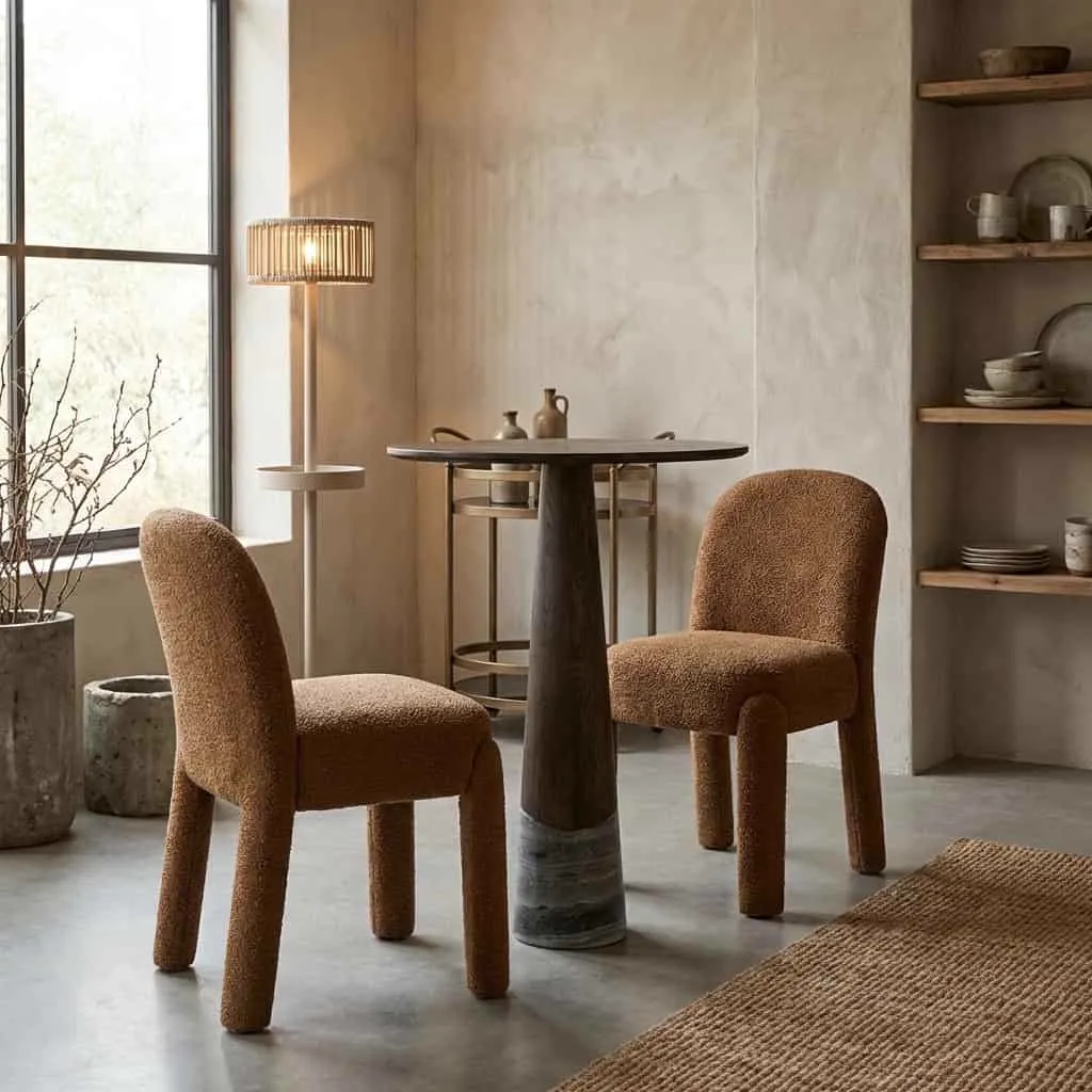 Eetkamerstoel Brandi cognac fusion (set van 2) - Richmond Interiors