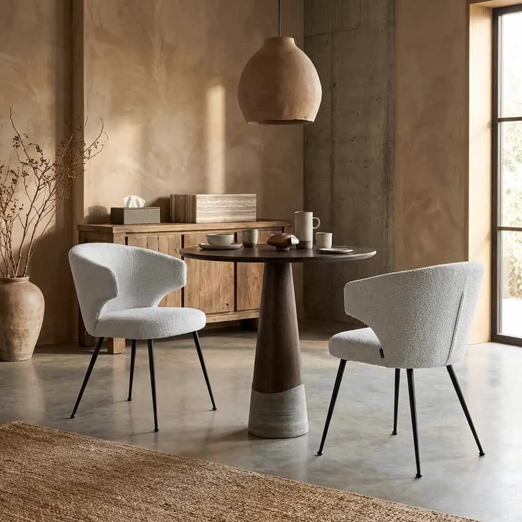 Eetkamerstoel Xandra cream fusion - Richmond Interiors
