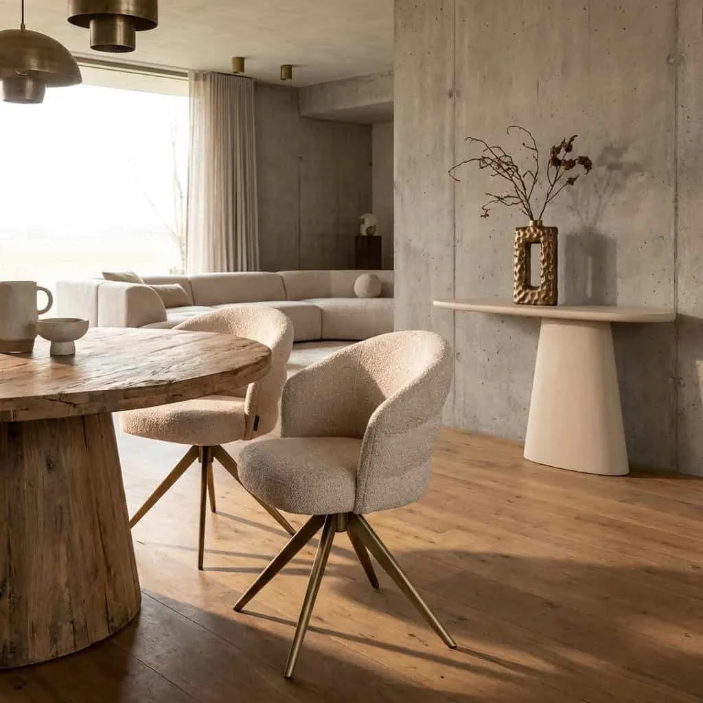 Esszimmerstuhl Zendaya Biskotti Drehbar Brandschutz - Richmond Interiors