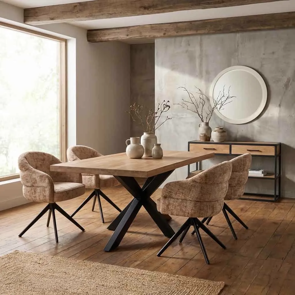 Eettafel Dakota | 160 cm | Rechthoek - Starfurn