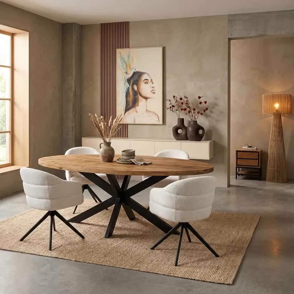 Dining Table Dakota | 180 cm | Oval - Starfurn