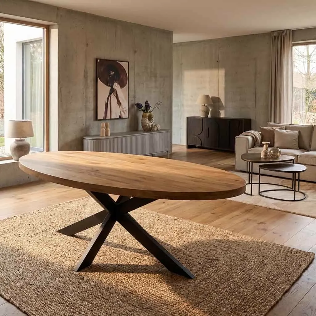 Eettafel Dakota | 240 cm | Ovaal - Starfurn