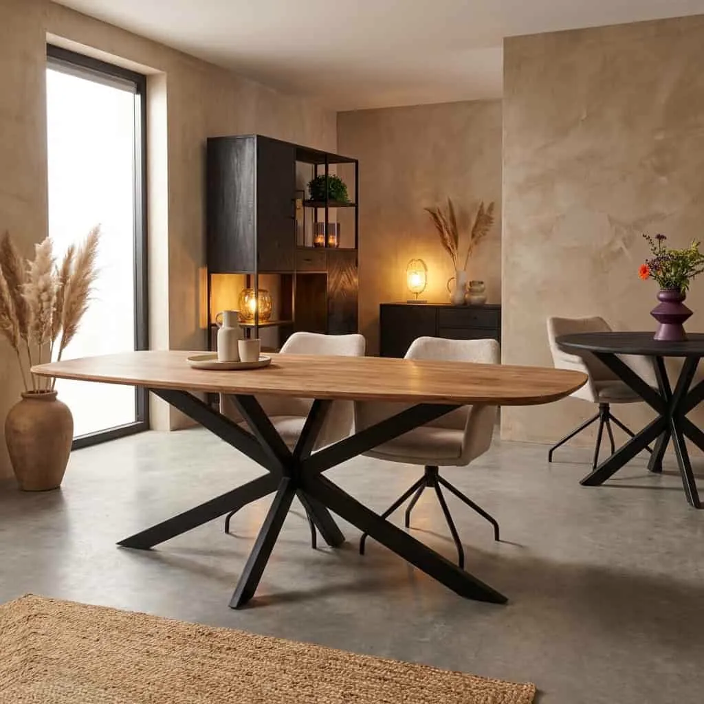 Eettafel Elegance 200 cm | Deens ovaal - Starfurn