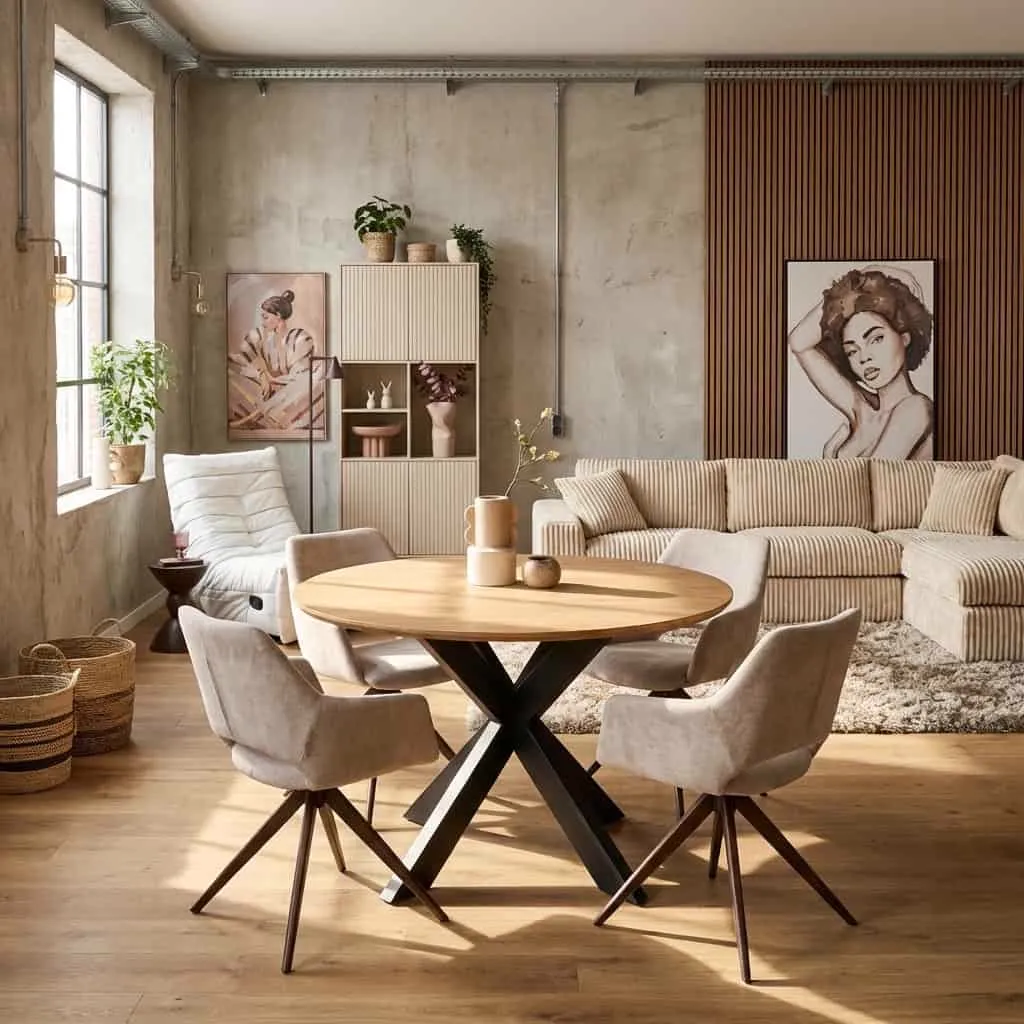 Eettafel Madison Natural | 150 cm - Starfurn
