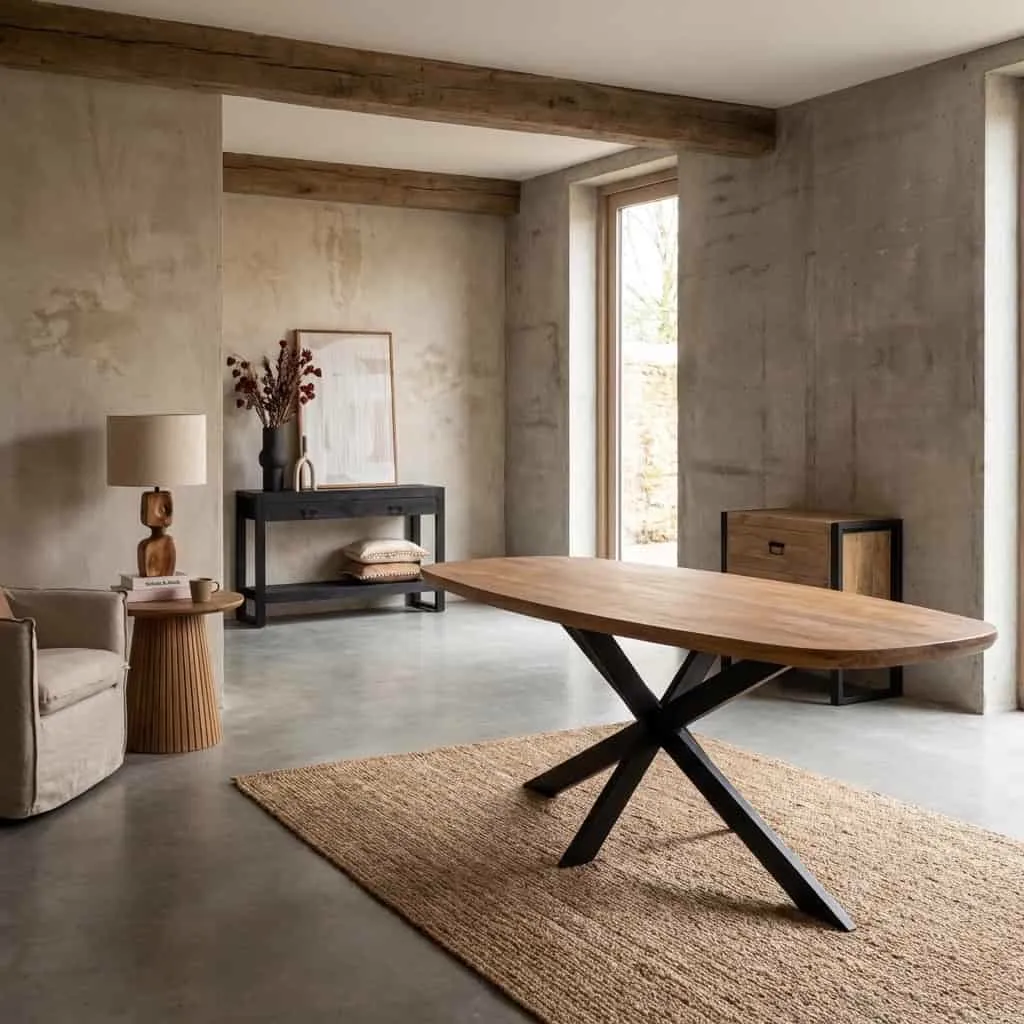Eettafel Madison Natural | 280 cm | Deens ovaal - Starfurn