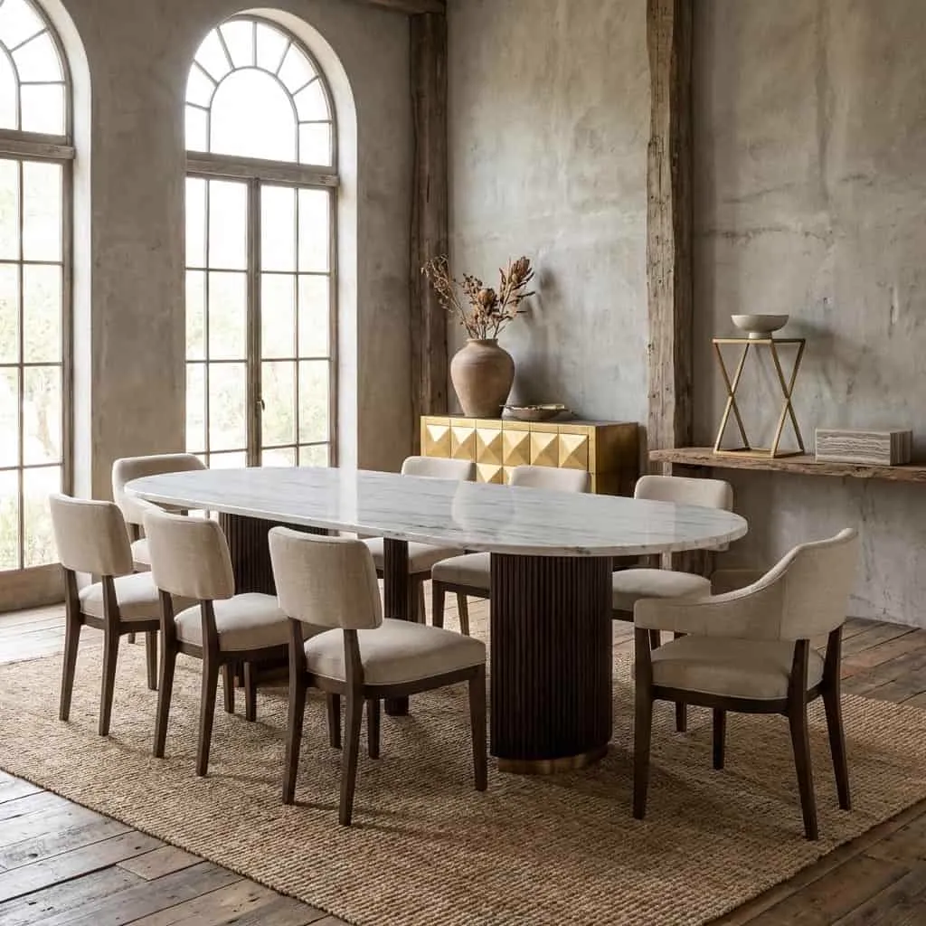 Dining Table Mayfield Brown 250 - Richmond Interiors