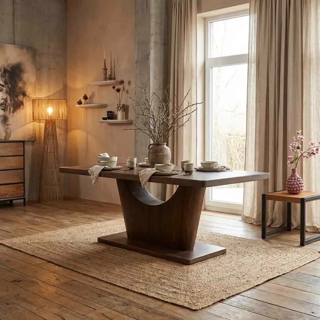 Dining Table Voco | 240 cm | Brown - Starfurn