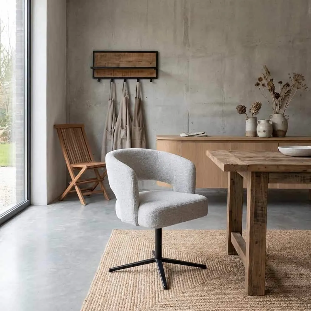 Eetkamerstoel Isabel Beige - Livingfurn