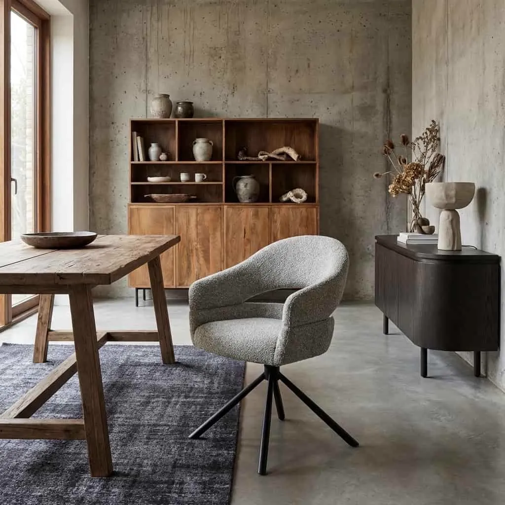 Eetkamerstoel Linn Taupe - Livingfurn