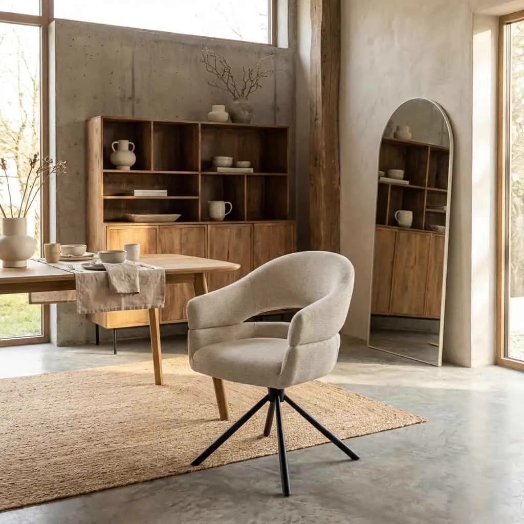 Eetkamerstoel Linn Toffee - Livingfurn