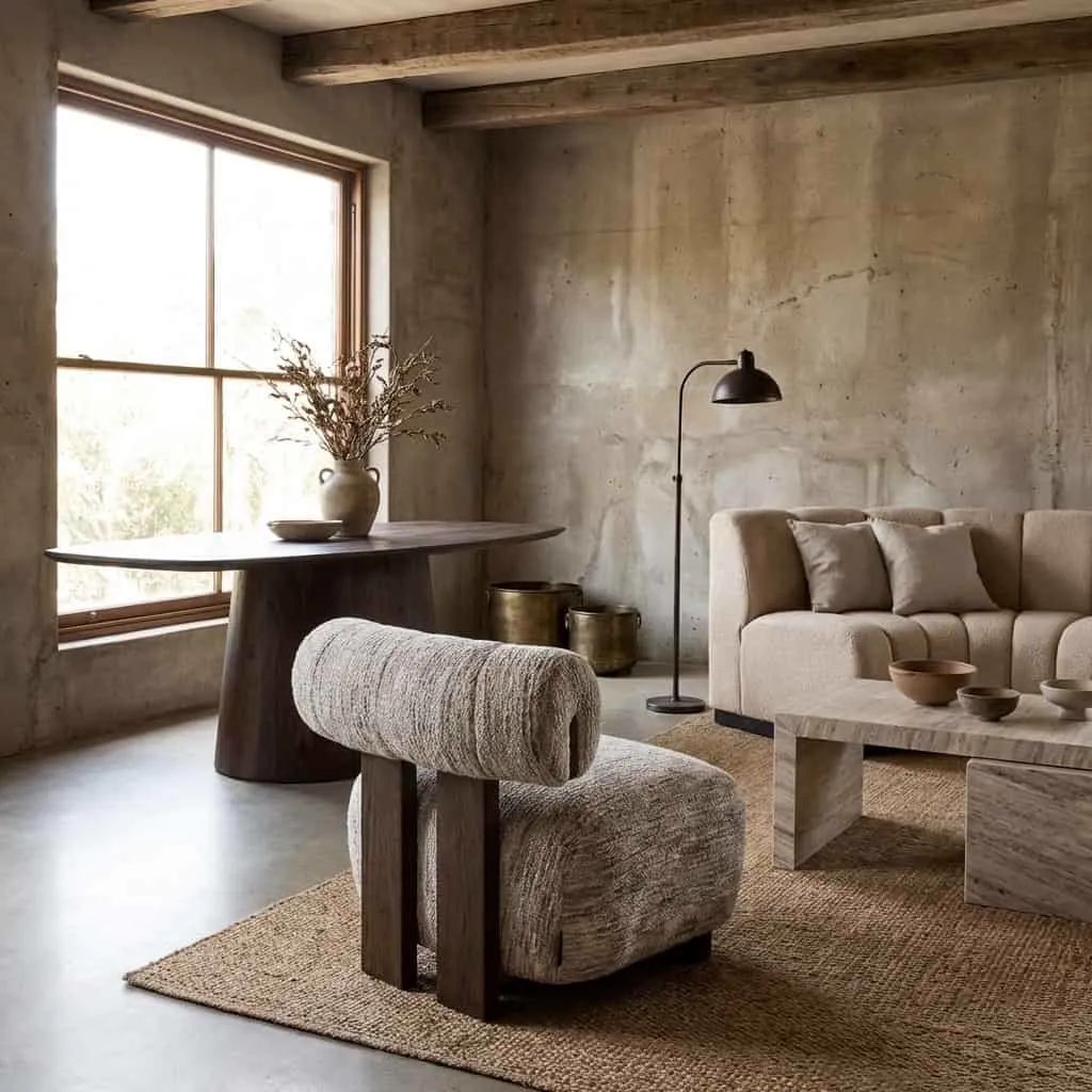 Loungesessel Arabella Greige Coco - Richmond Interiors