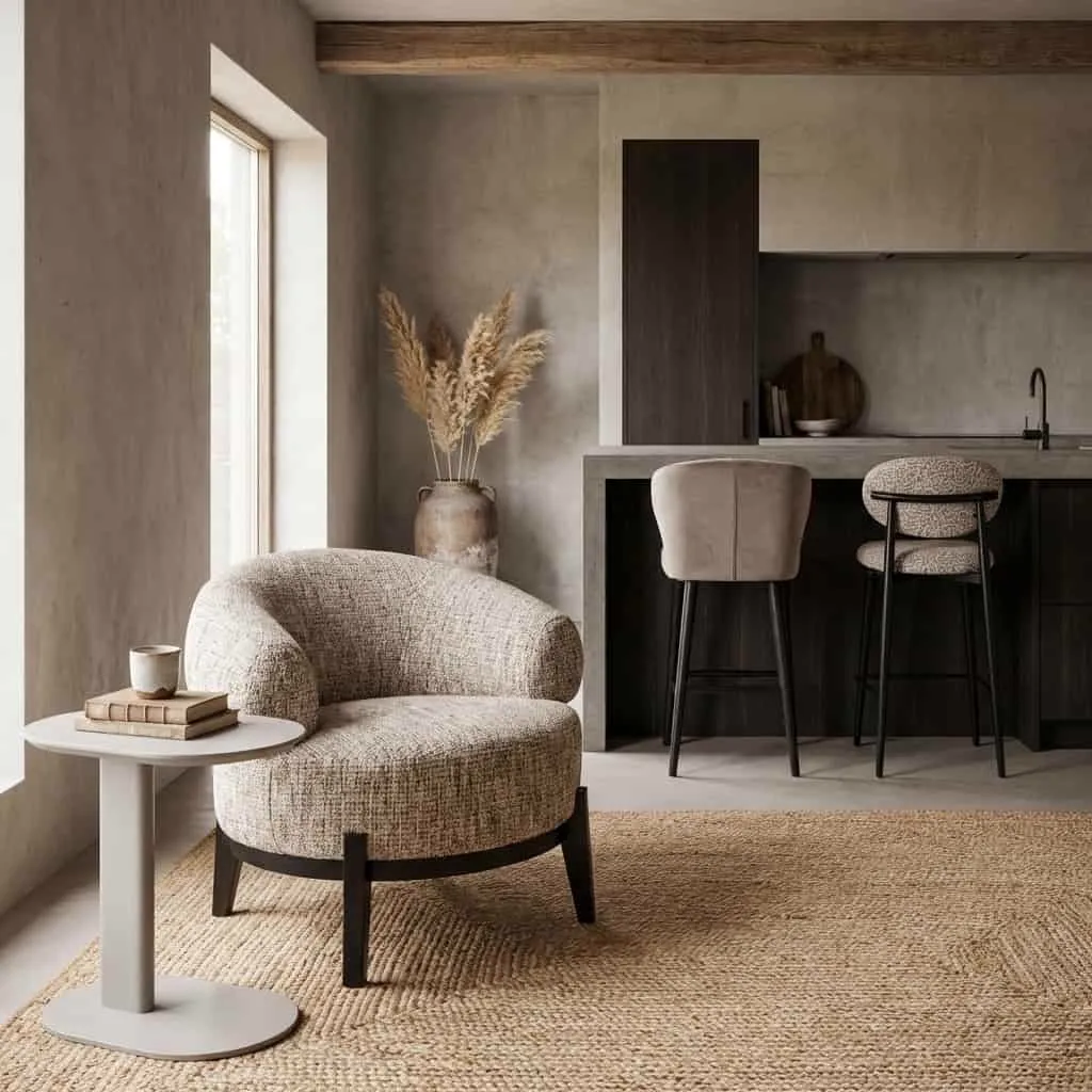 Lounge stoel Montana op maat brandvertragend - Richmond Interiors