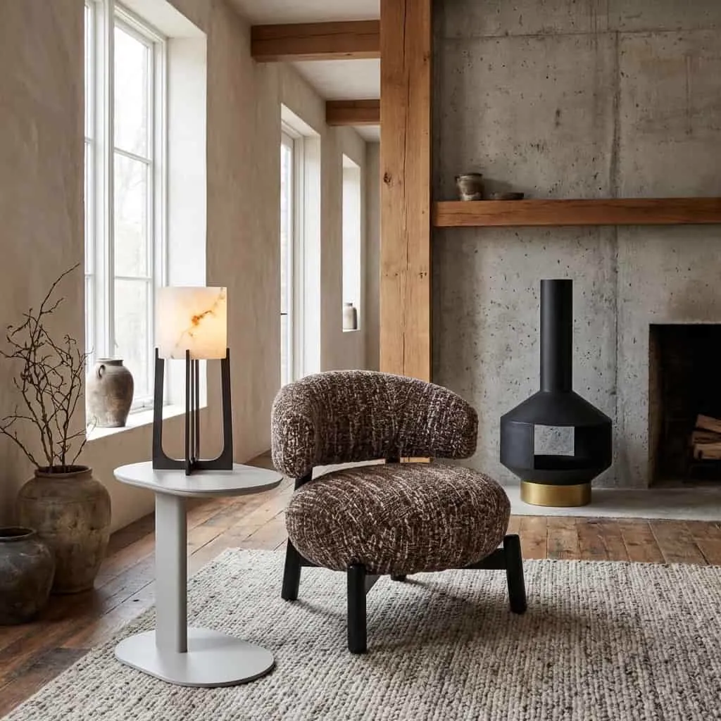 Lounge-Sessel Ornella Haselnussbraun - Richmond Interiors