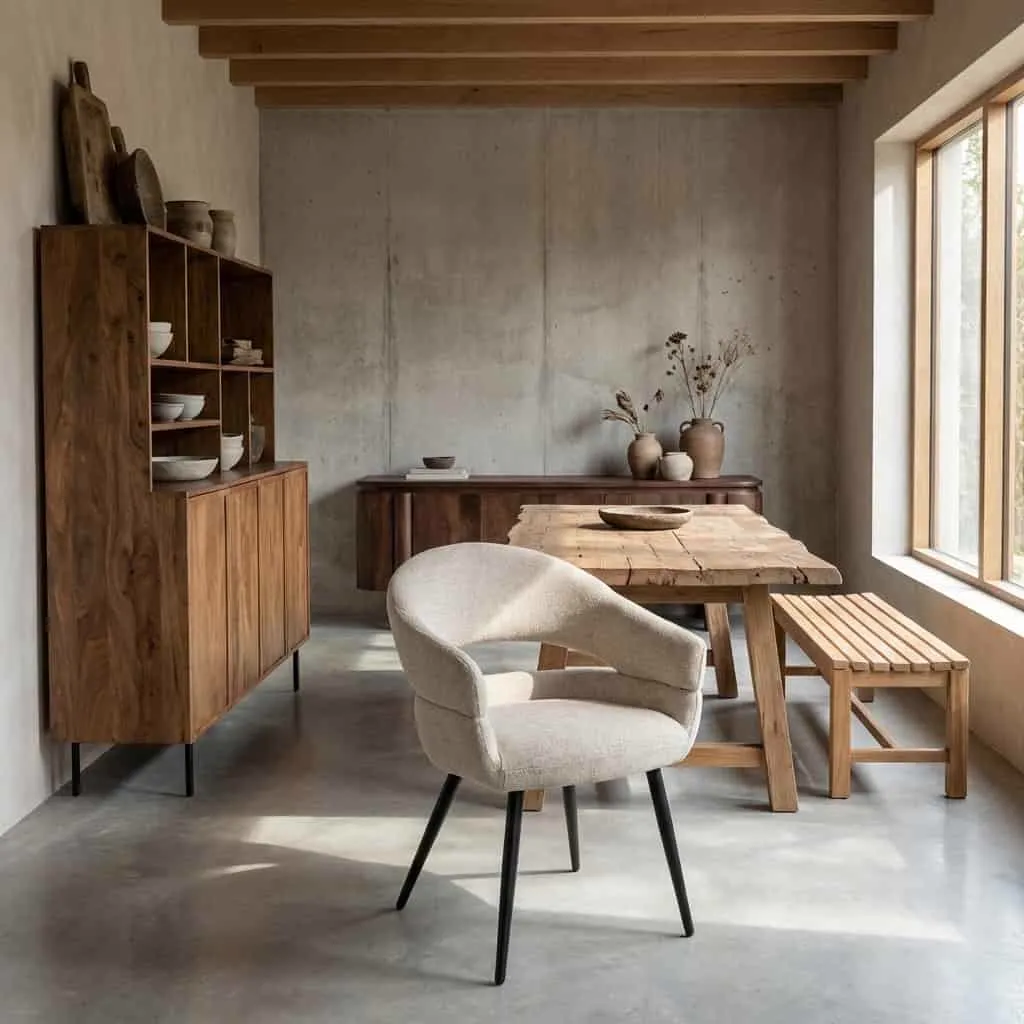 Eetkamerstoel Megan Toffee - Livingfurn