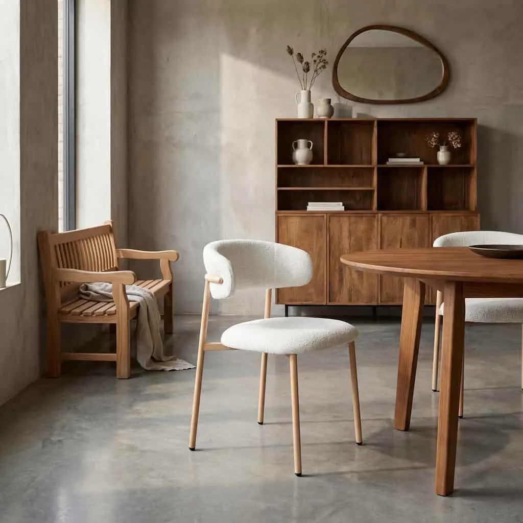 Eetkamerstoel Micah Hush Oak - Livingfurn