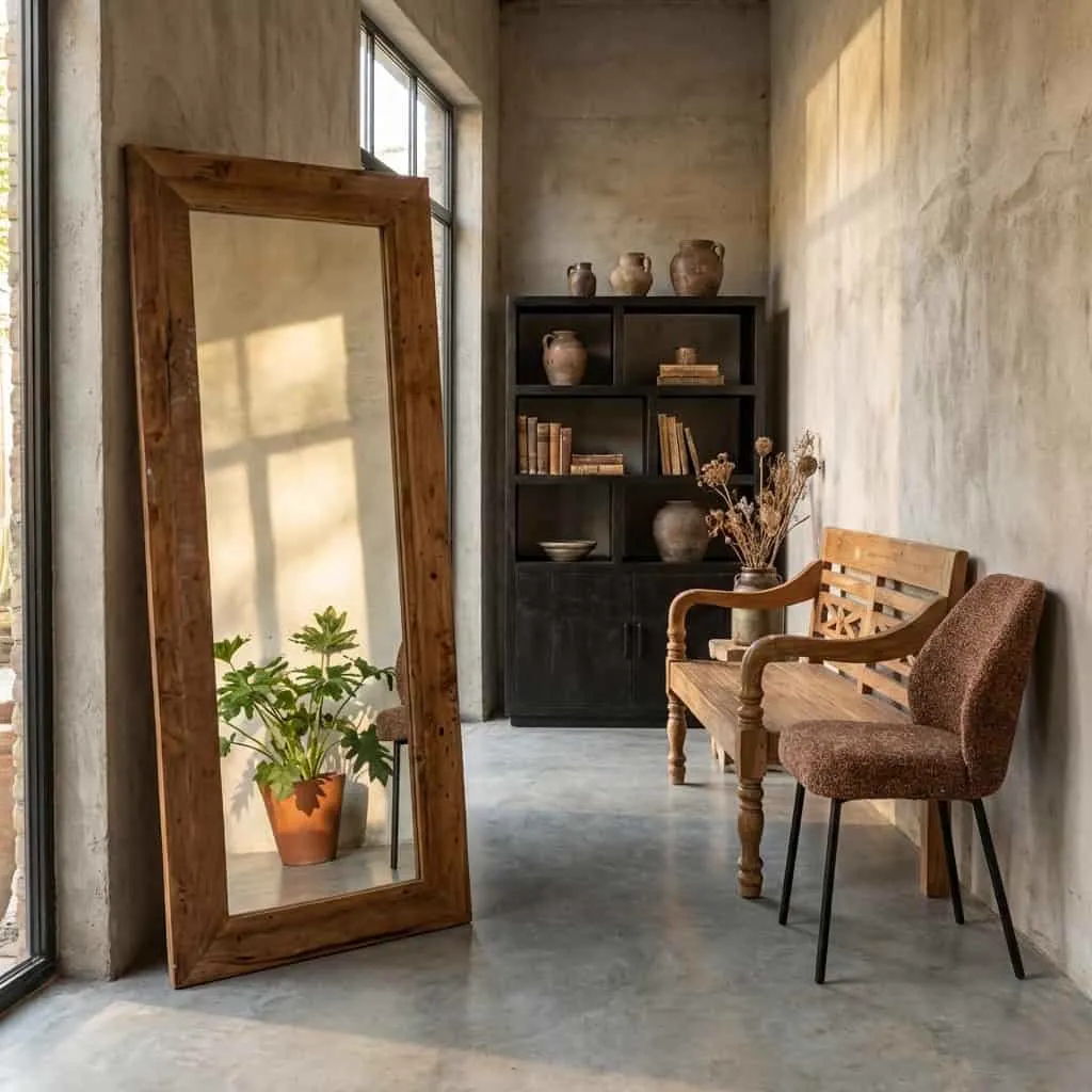 Spiegel Mirror Erosie 200x80 cm - Livingfurn