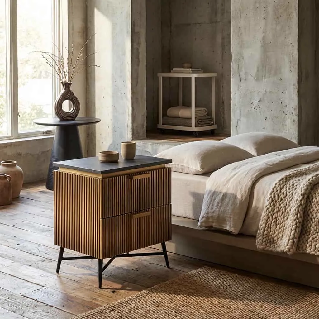 Nachtkastje Ironville gold - Richmond Interiors