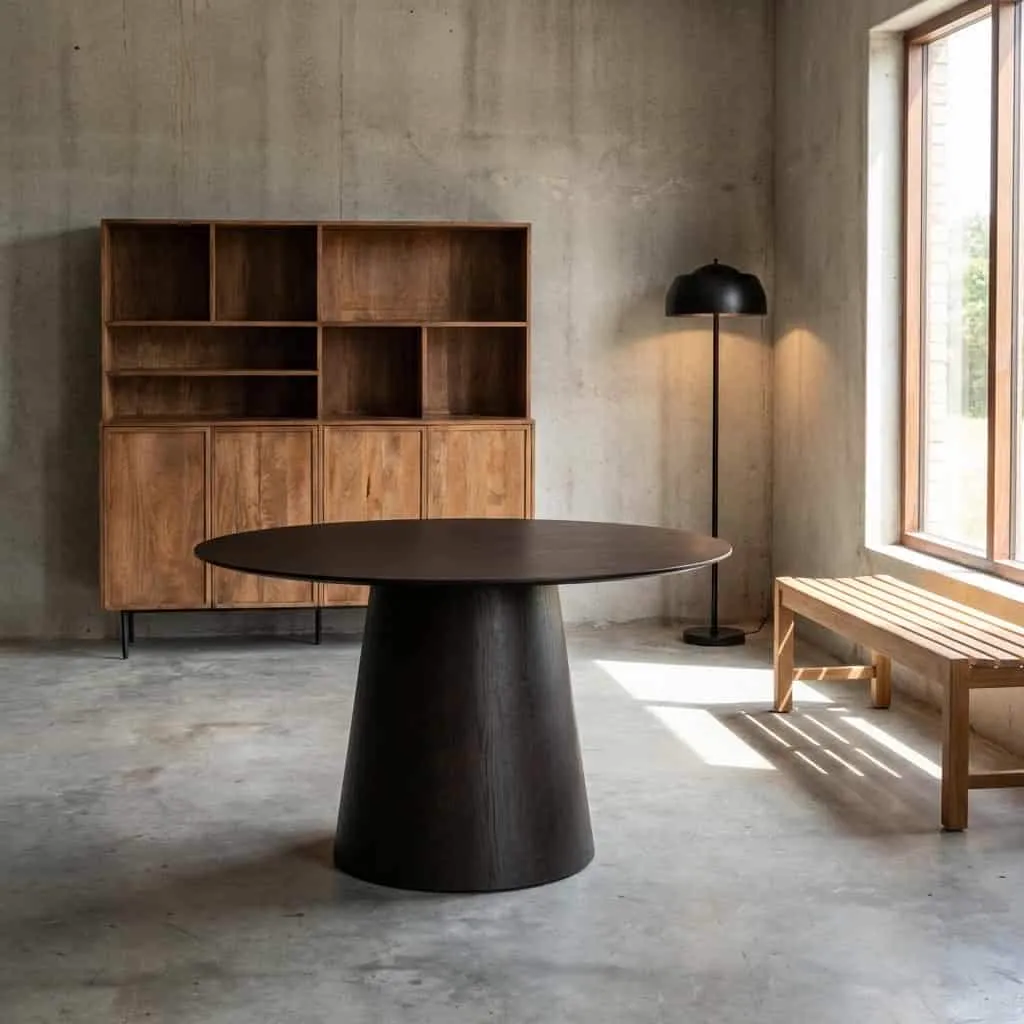 Esstisch Novero Espresso 130cm - Livingfurn