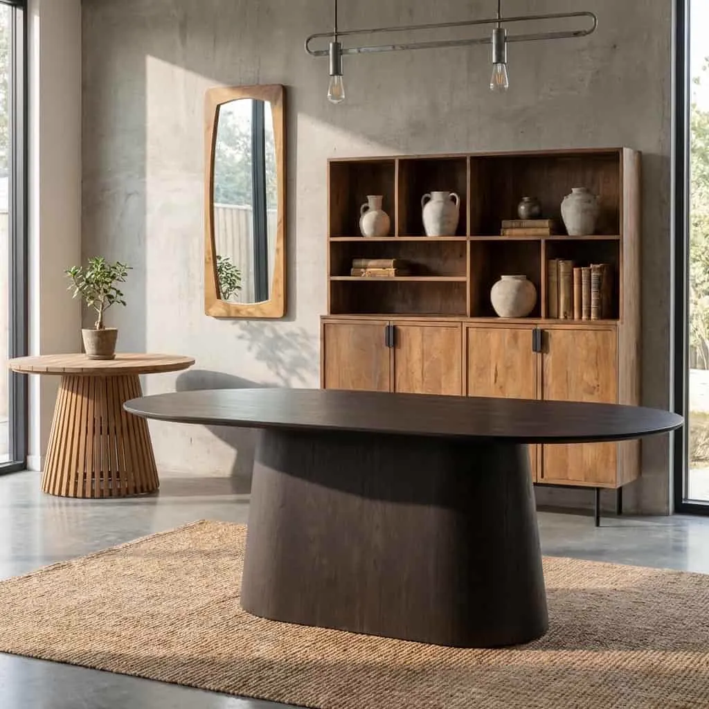 Esstisch Novero Espresso 200cm - Livingfurn