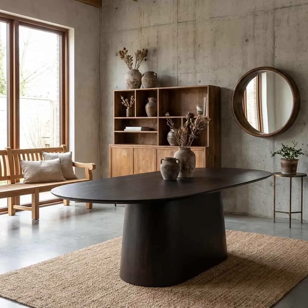 Eettafel Novero Espresso 280cm - Livingfurn