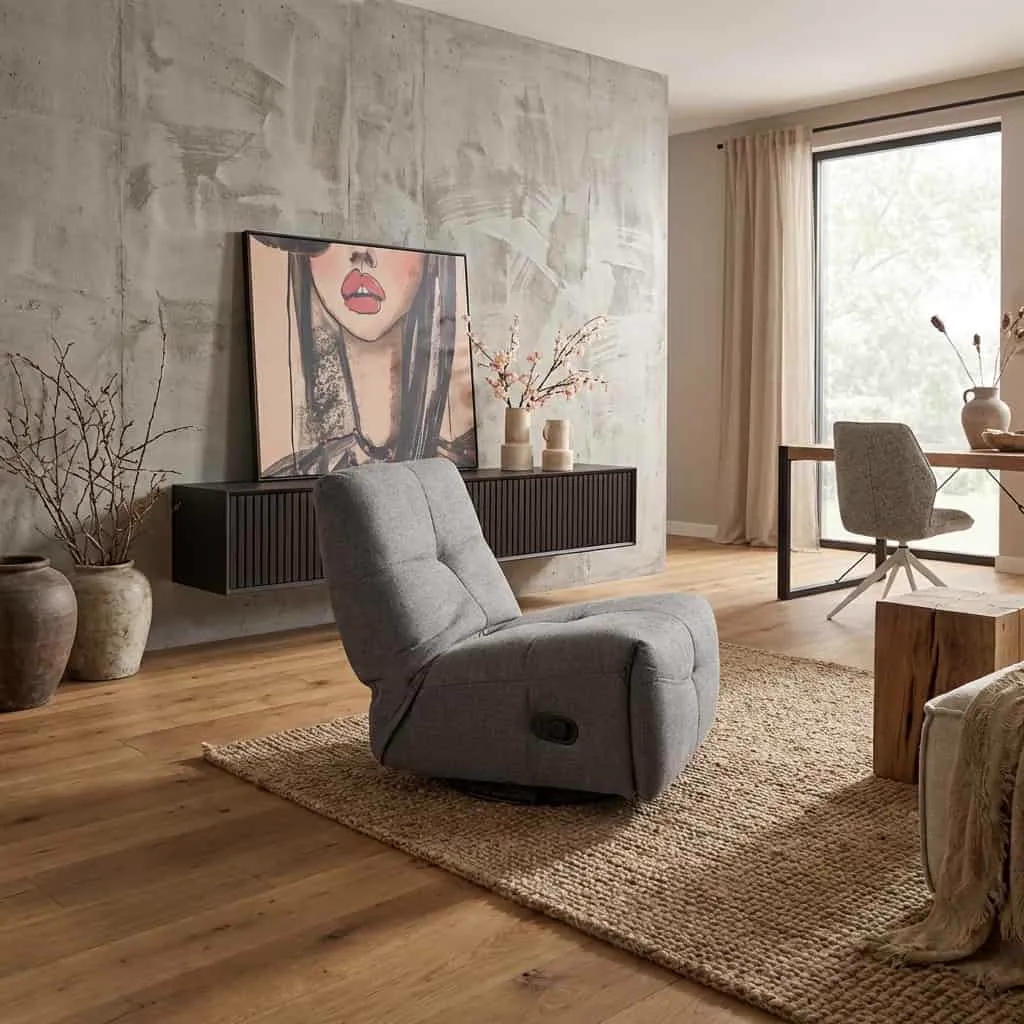 Relaxfauteuil Lazy | Dark Grey - Starfurn