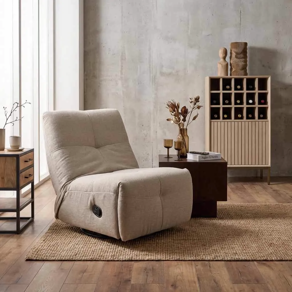 Relaxfauteuil Lazy | Taupe - Starfurn