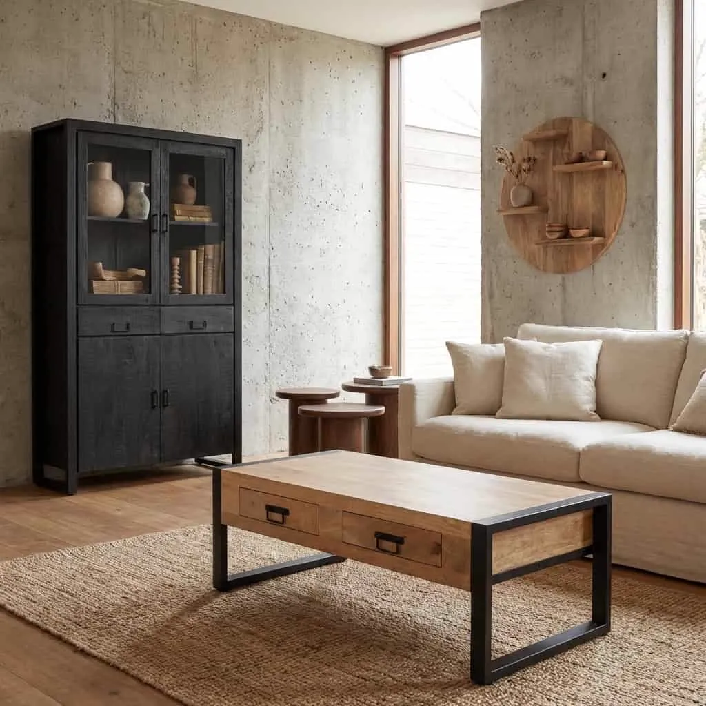 Salontafel Britt | 120 cm | twee lades - Starfurn