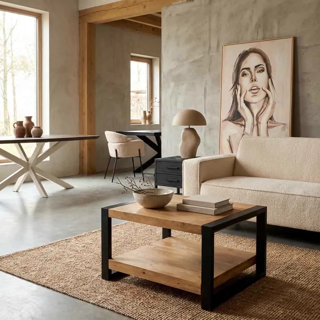 Couchtisch Britt | 80x80 cm - Starfurn