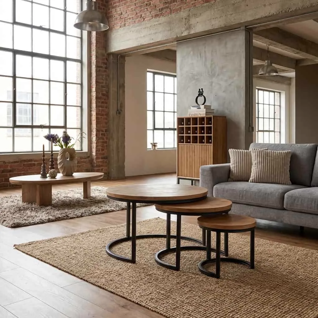 Dakota Coffee Table | 70 cm | Set of 3 - Starfurn