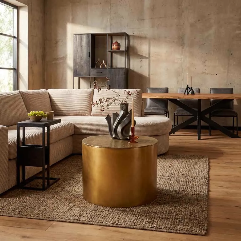 Couchtisch Fiore Gold | 60 cm - Starfurn