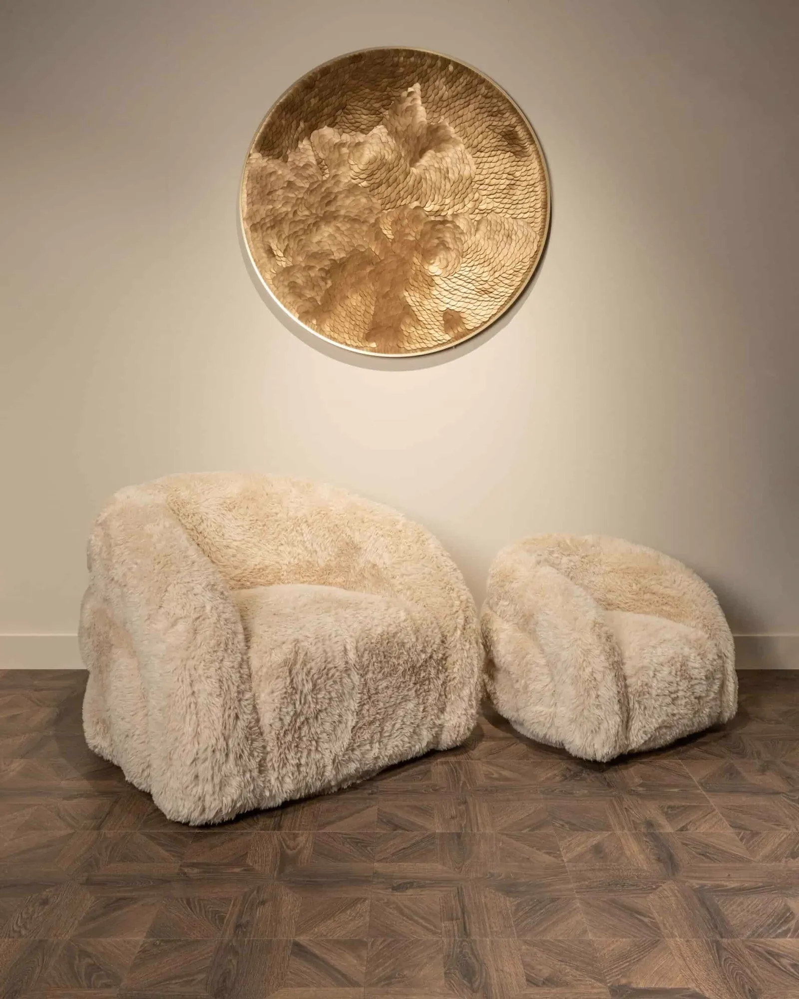Lounge Chair Lenny yakety sand swivel kids - Richmond Interiors