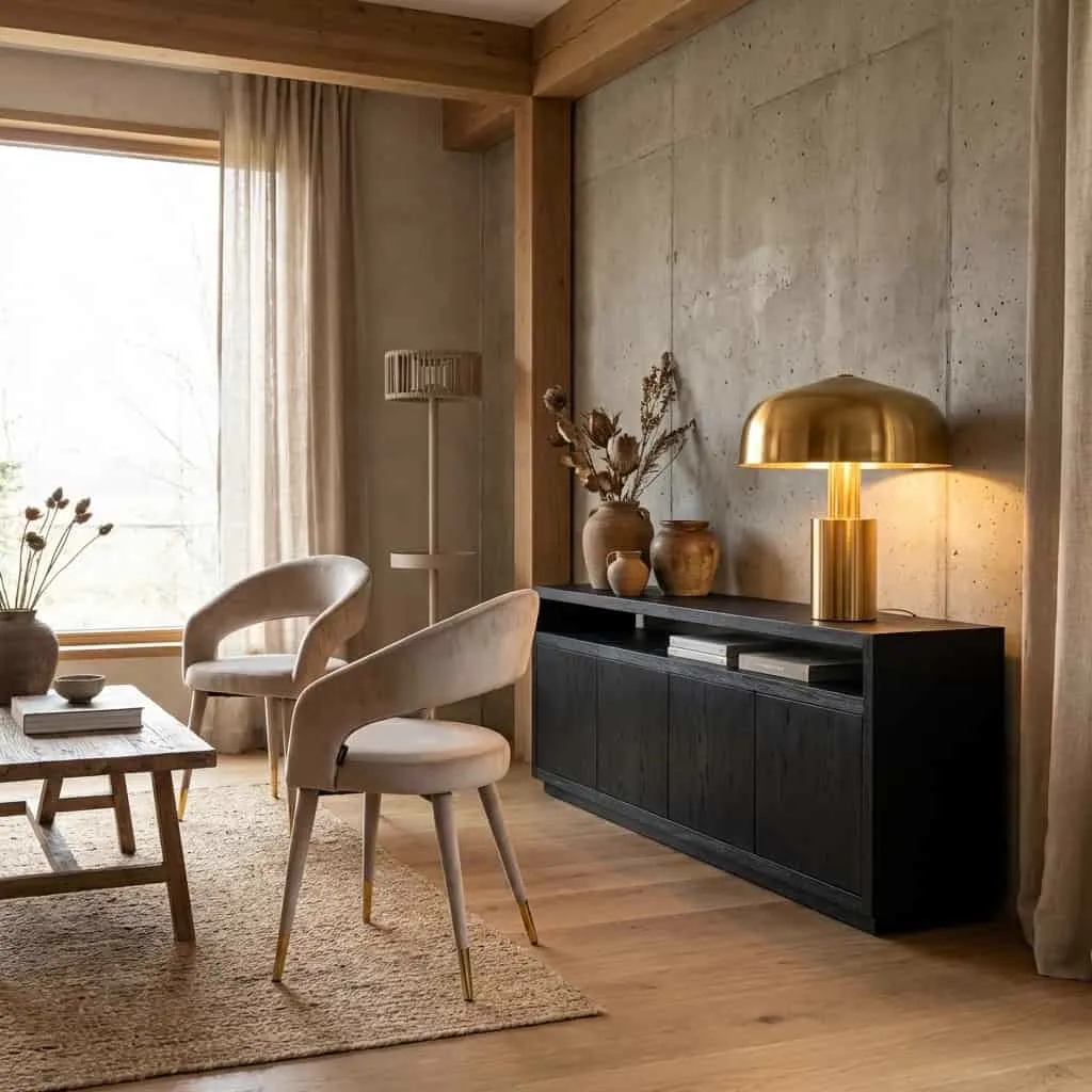Tafellamp Linzy brushed gold - Richmond Interiors