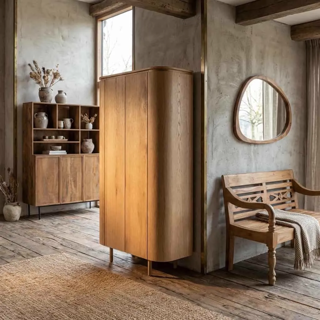 Storage Cabinet Tobago 180cm - Livingfurn