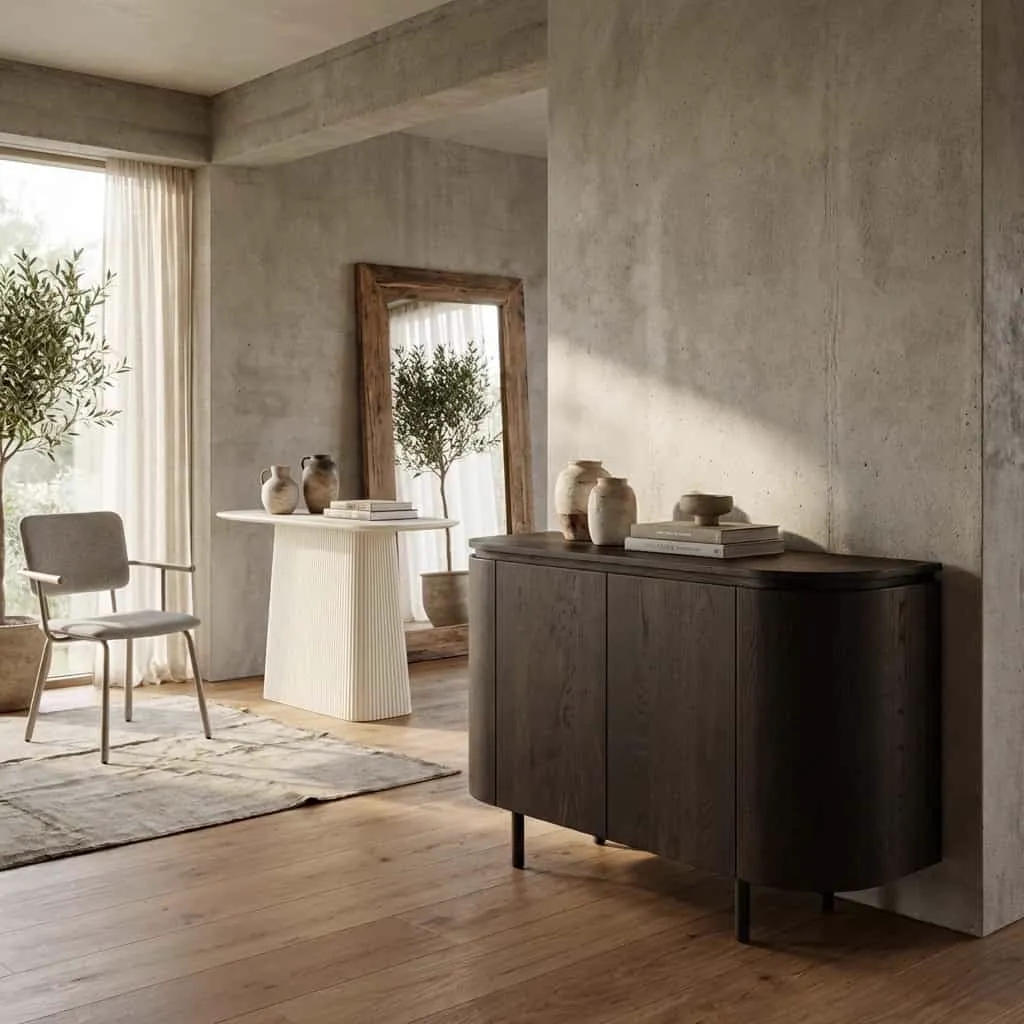 Sideboard Tobago Espresso 115cm - Livingfurn