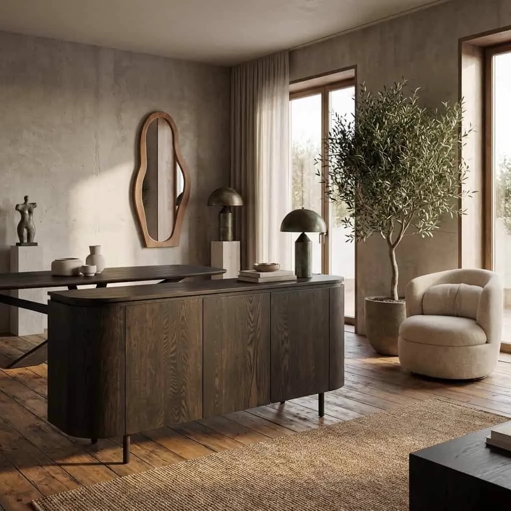 Sideboard Tobago Espresso 170cm - Livingfurn