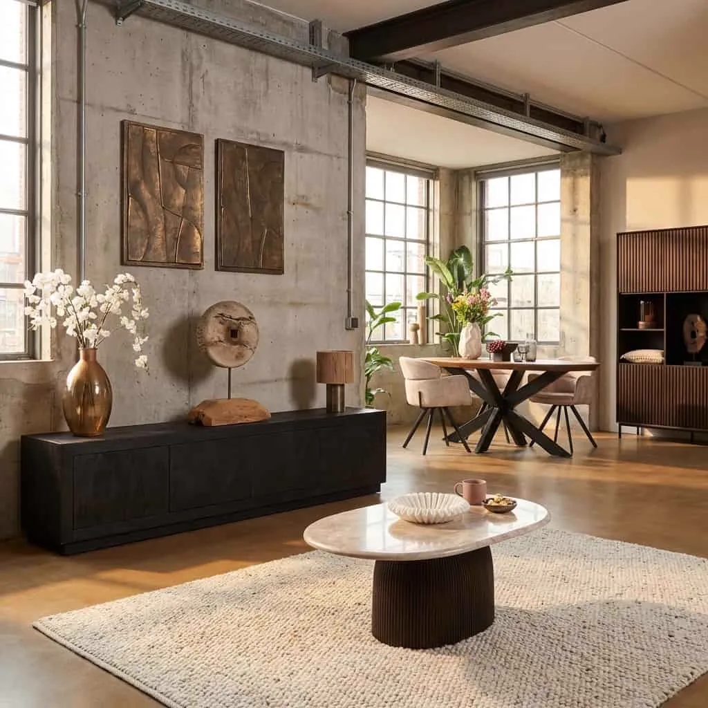 Tv meubel Brussel Black | 200 cm - Starfurn