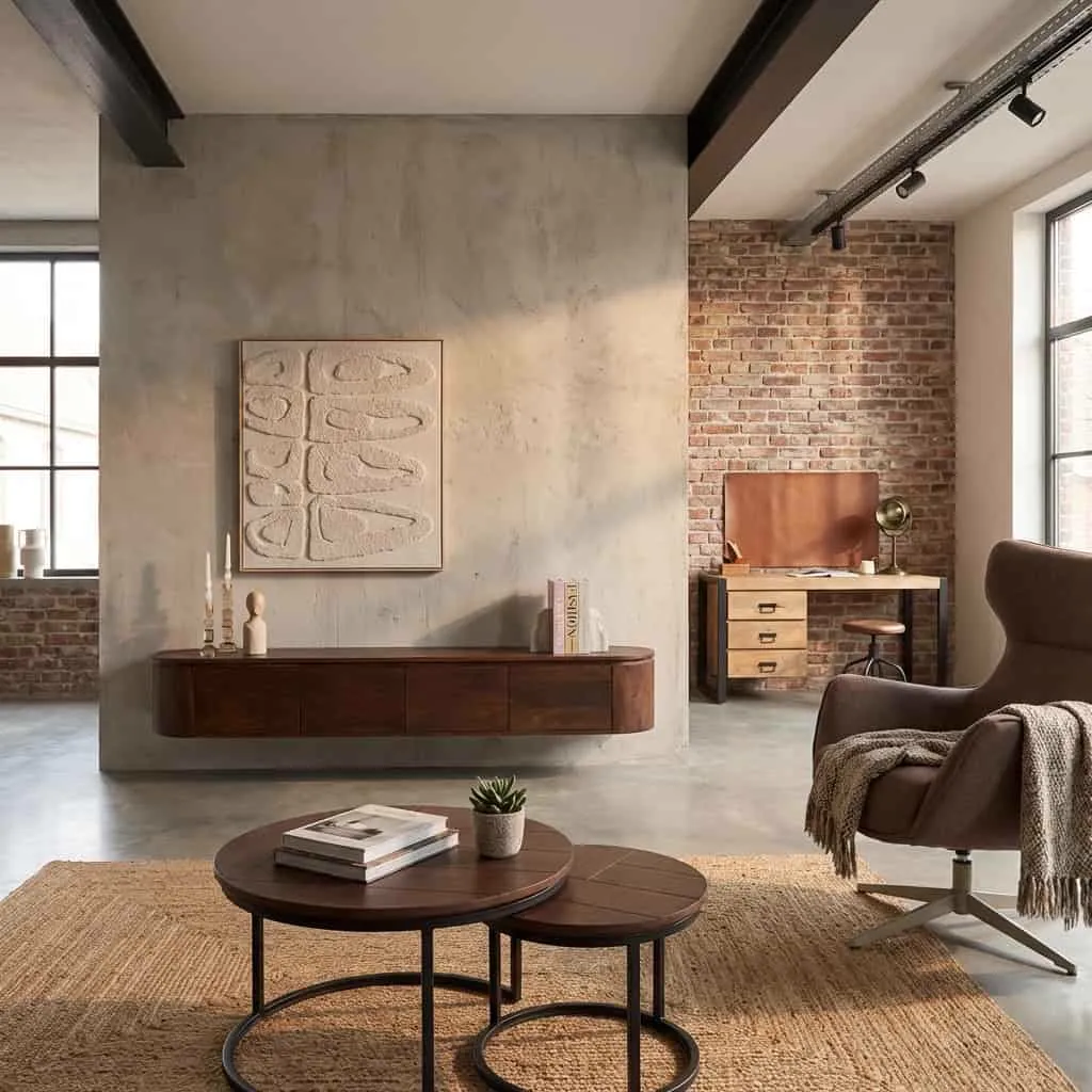 TV unit Excellent Brown | 200 cm - Starfurn