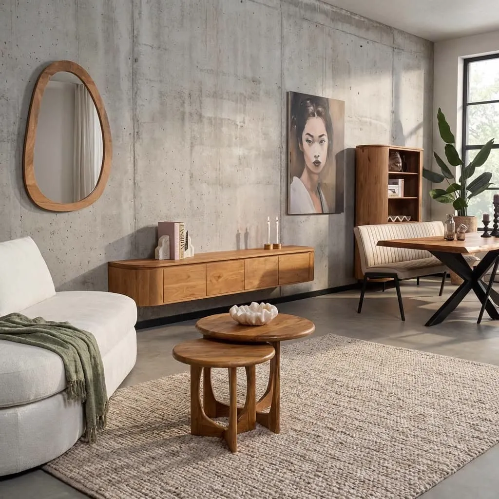 TV Unit Excellent Natural | 200 cm - Starfurn