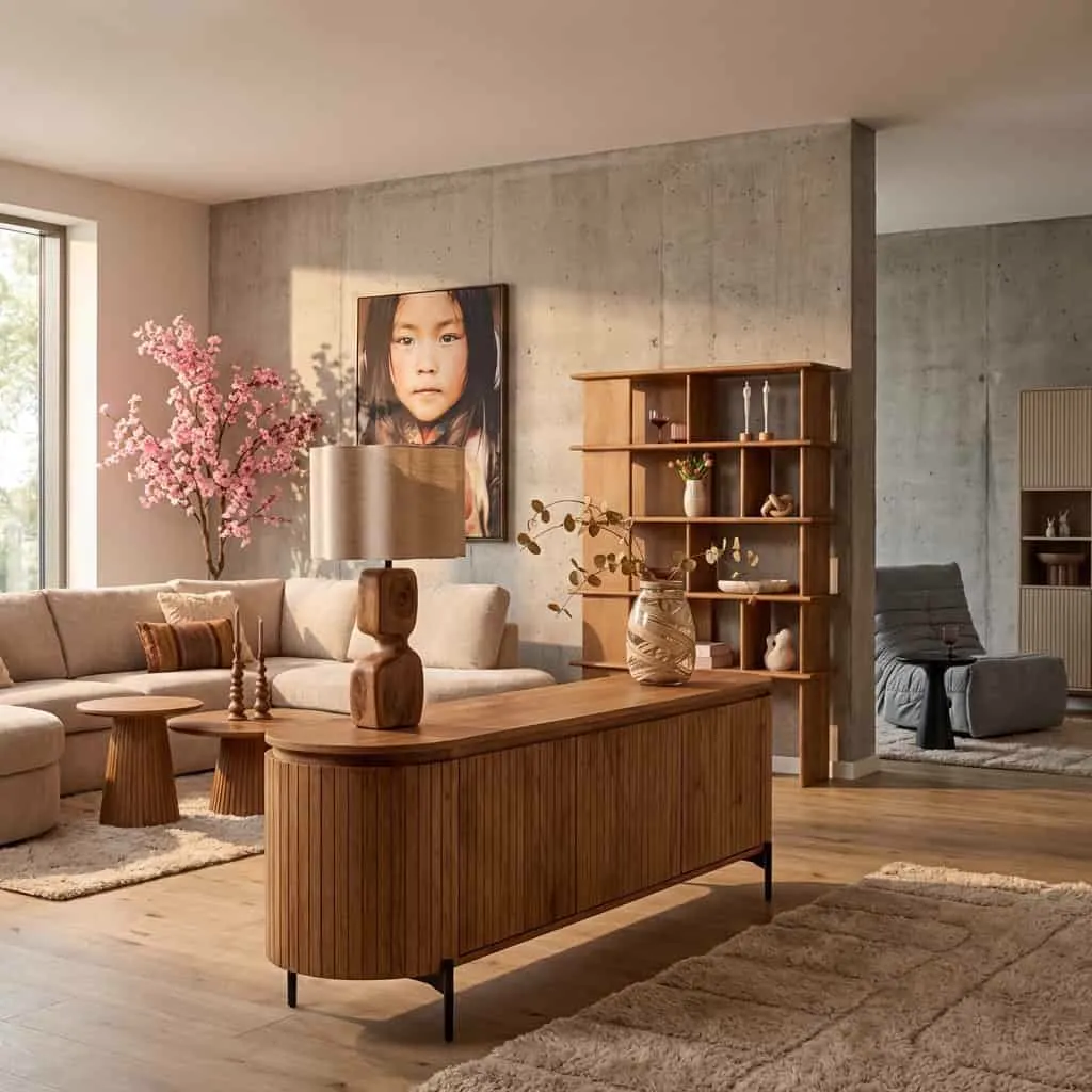 TV Unit Solana | 165 cm | Natural - Starfurn