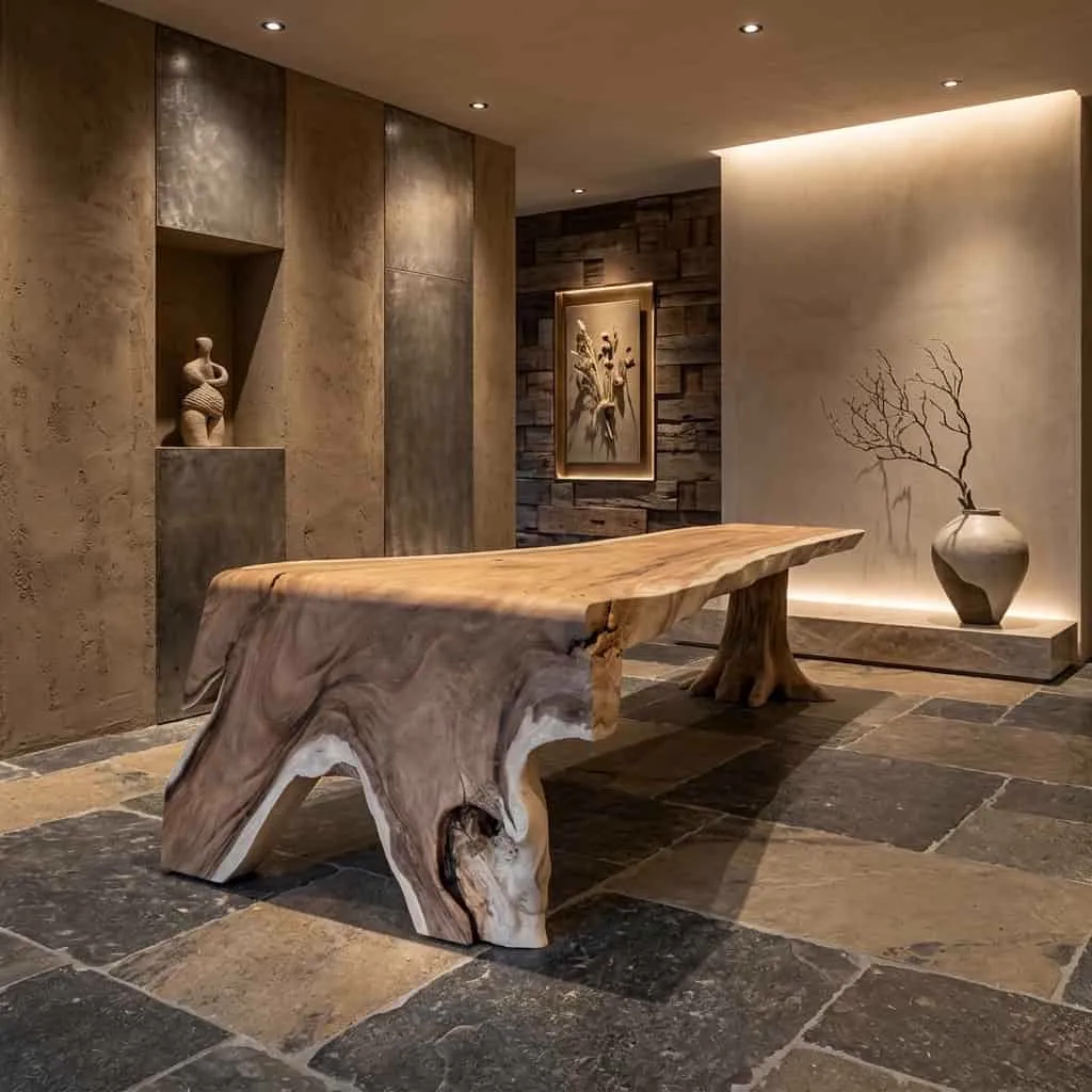 Wasserfallcouchtisch Suarholz | 300cm