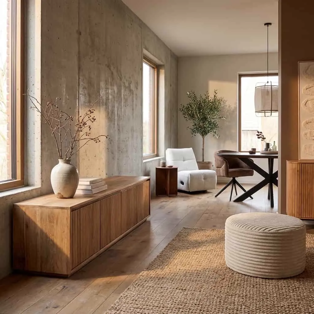 Floating TV unit Madison Natural | 240 cm - Starfurn