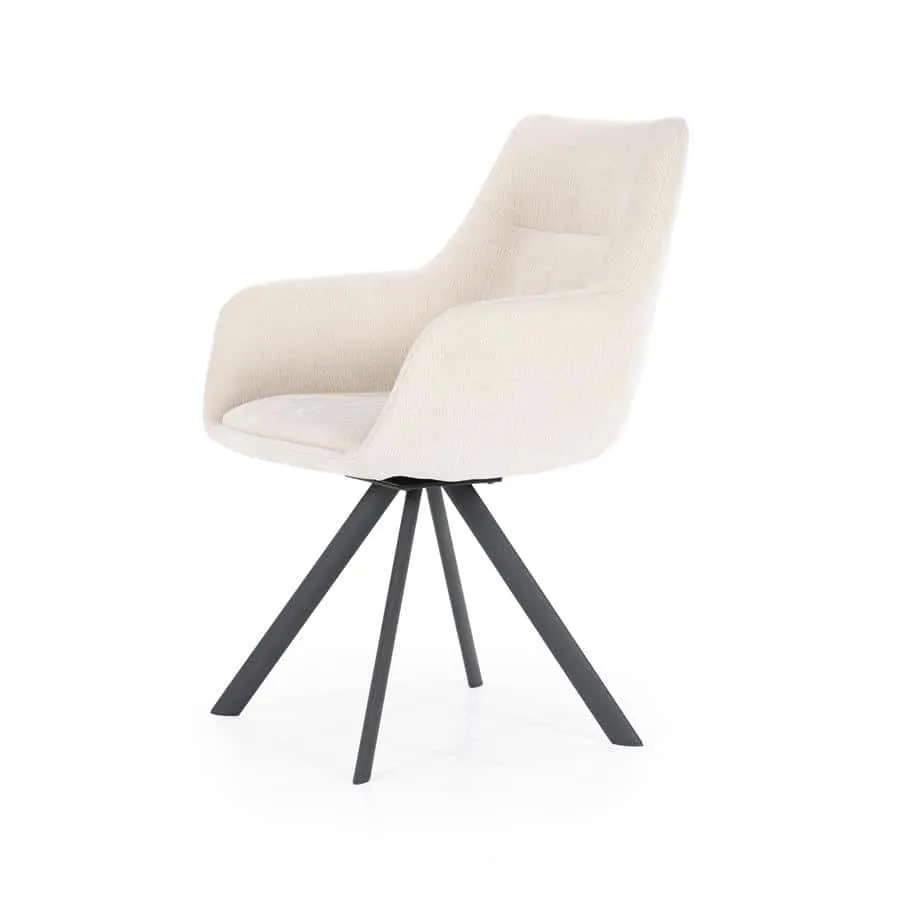 Bliss Chair with armrest - beige - By-Boo