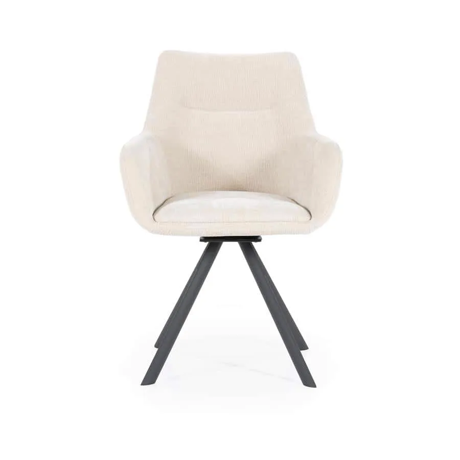 Bliss Chair with armrest - beige - By-Boo