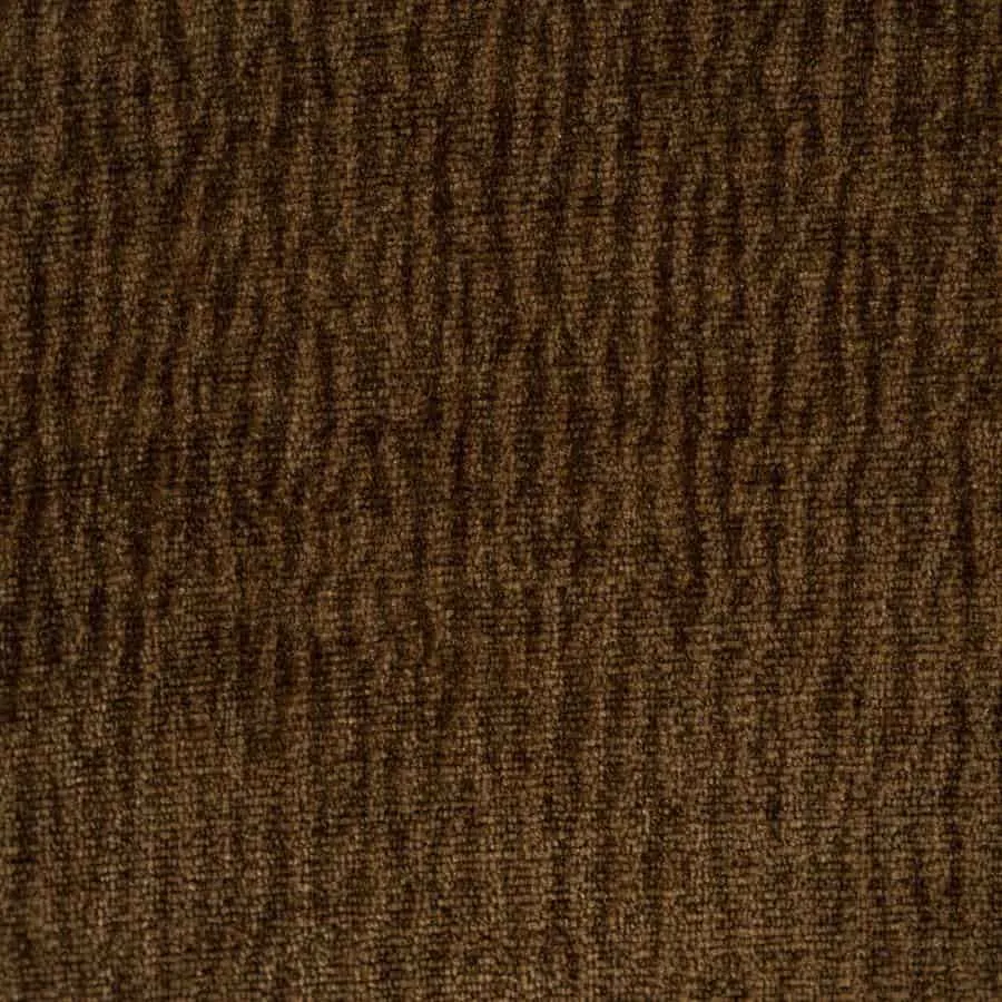 Detailaufnahme des braunen, gewebten Stoffes des Barhockers Bliss mit Armlehne - By-Boo